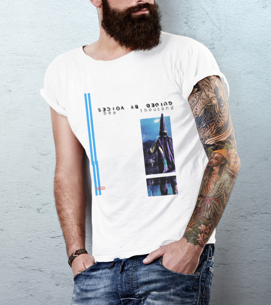 Guided By Voices Bee Thousand Wizard Reflection Retro Album Cover T-Shirt