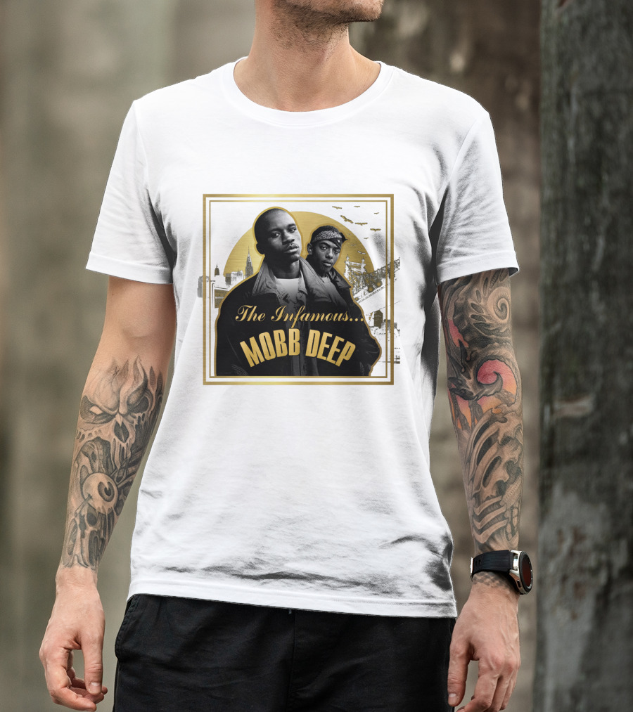 The Infamous Mobb Deep New York City Skyline T-Shirt