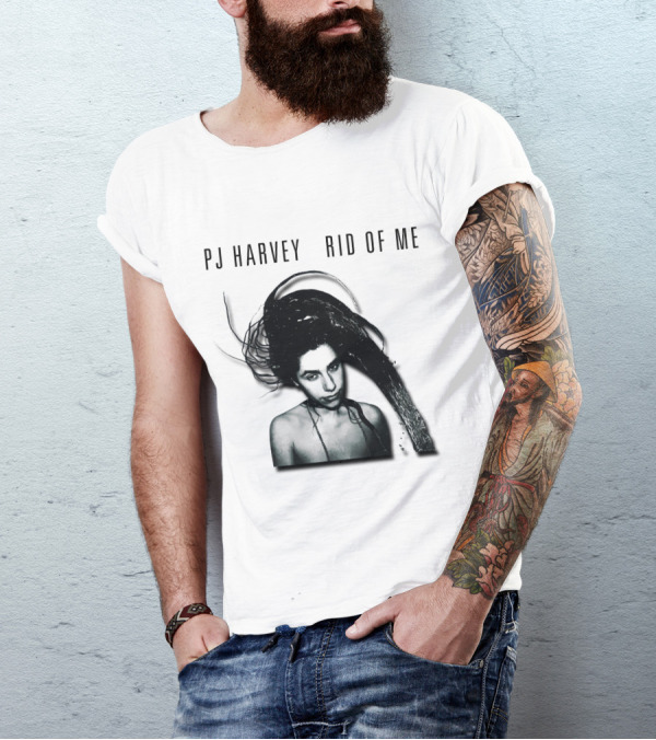 PJ Harvey Rid Of ME Album Cover T-Shirt
