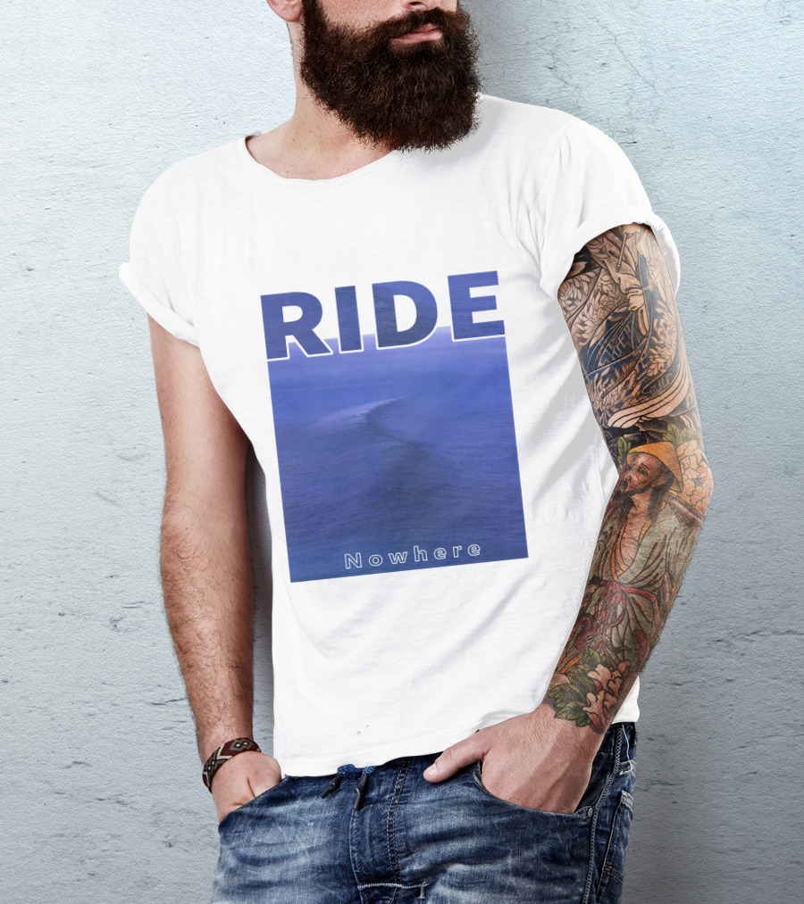 Ride Nowhere Shoegaze Album Cover T-Shirt