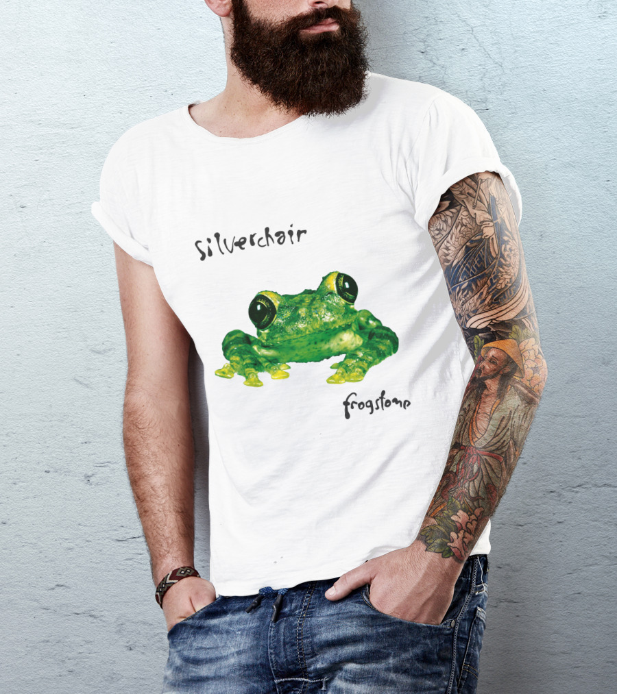 Silverchair Frogstomp Frog Green Eyes T-Shirt
