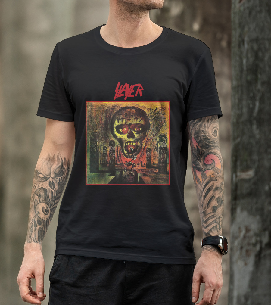 Slayer Seasons In The Abyss Skull T-Shirt