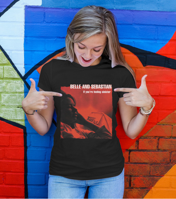 Belle And Sebastian If You're Feeling Sinister Album Cover Red Tone T-Shirt