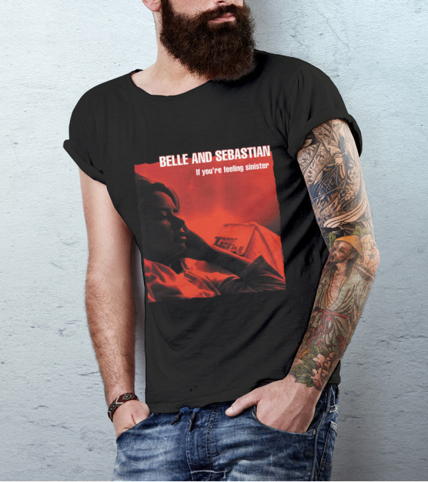 Belle And Sebastian If You're Feeling Sinister Album Cover Red Tone T-Shirt