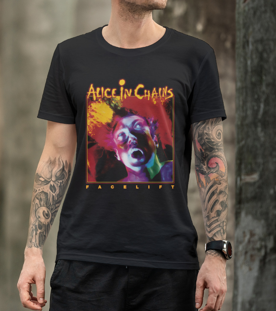 Alice In Chains Facelift Album Cover T-Shirt