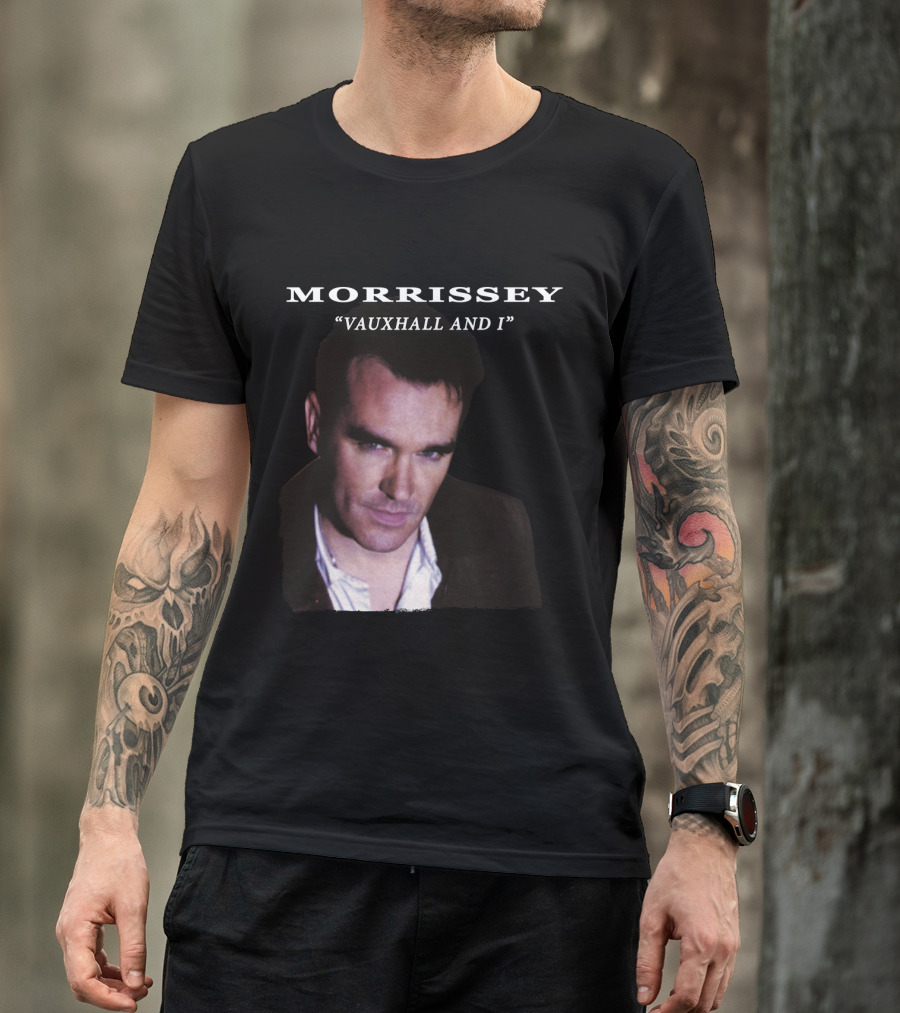 Morrissey Vauxhall And I Album Cover T-Shirt