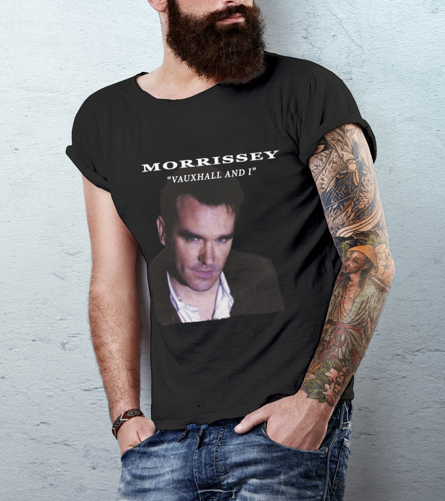Morrissey Vauxhall And I Album Cover T-Shirt