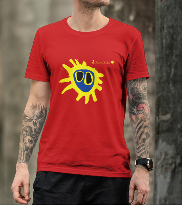 Primal Scream Screamadelica Iconic Sunburst T-Shirt