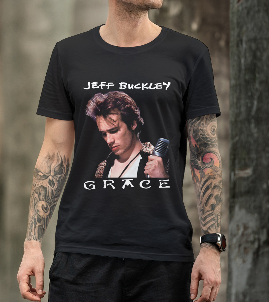 Jeff Buckley Grace Microphone T-Shirt