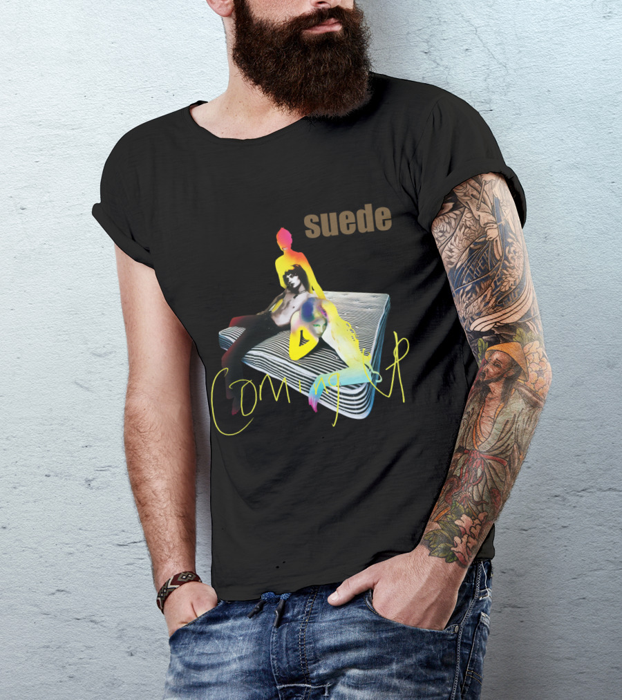 SUEDE Coming Up Album Cover T-Shirt