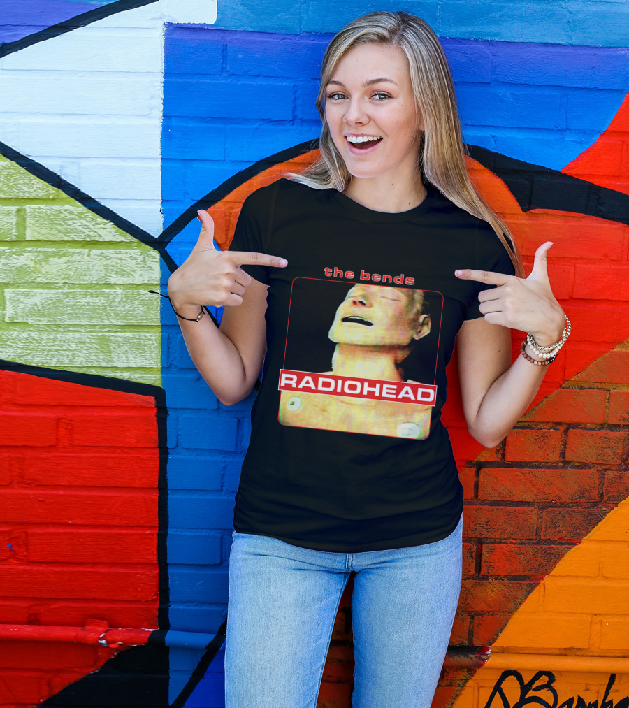 Radiohead The Bends Album Cover T-Shirt
