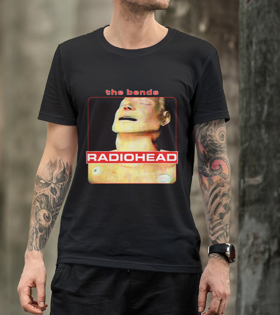 Radiohead The Bends Album Cover T-Shirt
