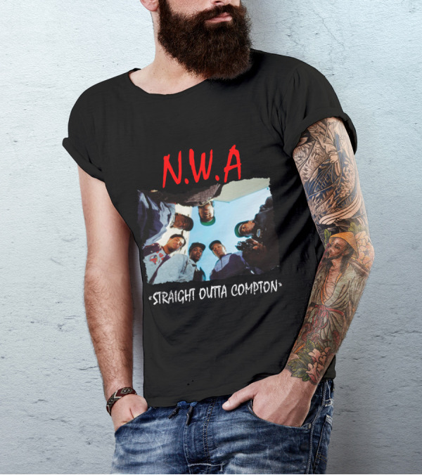 N.W.A Straight Outta Compton Iconic Group Photo T-Shirt