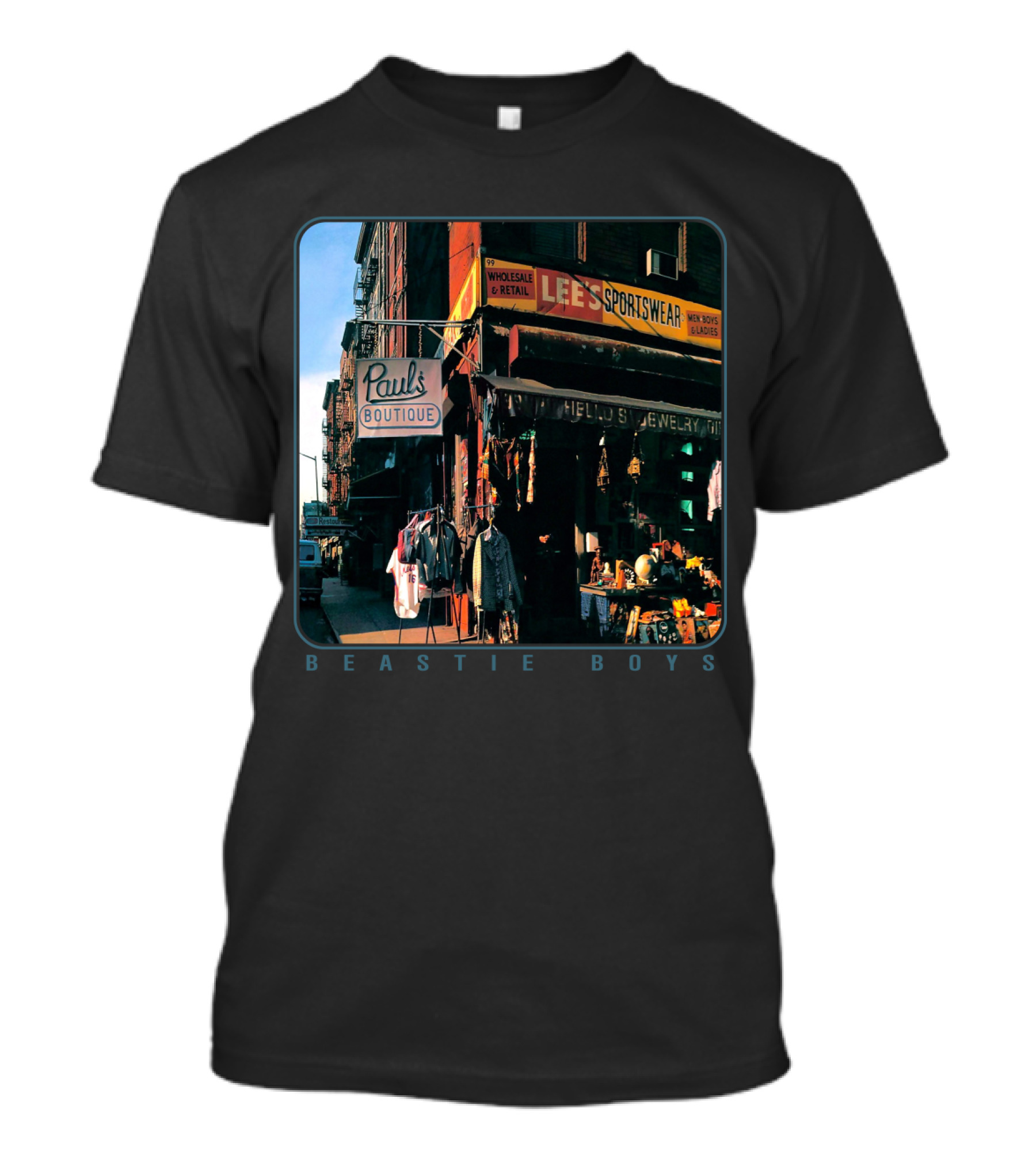 Beastie Boys Paul's Boutique Lee's Sportswear Wholesale Retail T-Shirt