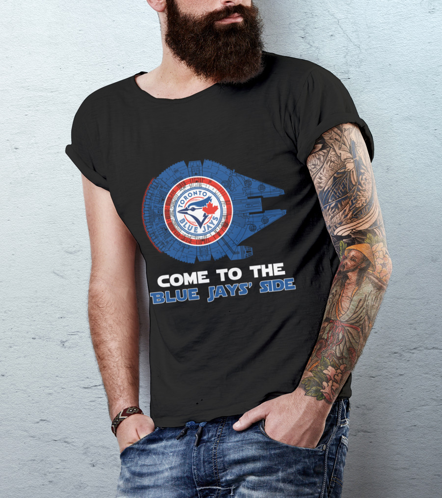 Toronto Blue Jays Come To The Blue Jays' Side Millennium Falcon MLB T-Shirt