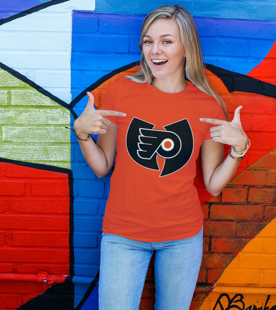 Philadelphia Flyers Wu-Tang Clan Mashup T-Shirt