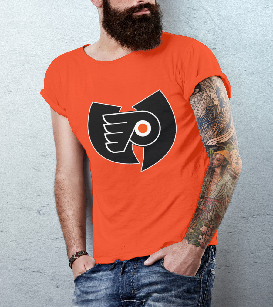Philadelphia Flyers Wu-Tang Clan Mashup T-Shirt