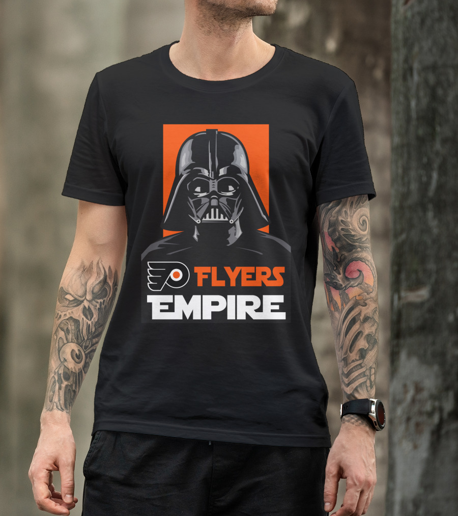 Flyers Empire Darth Vader Philadelphia NHL T-Shirt