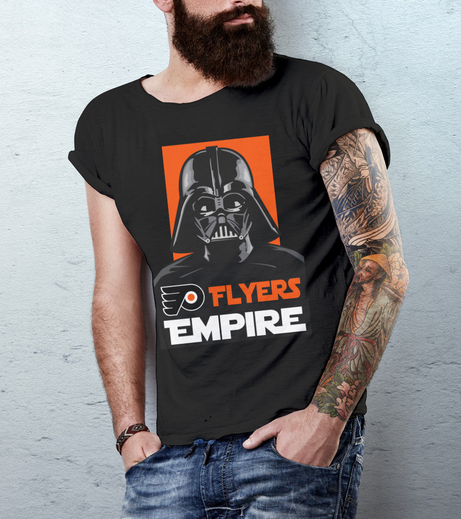 Flyers Empire Darth Vader Philadelphia NHL T-Shirt