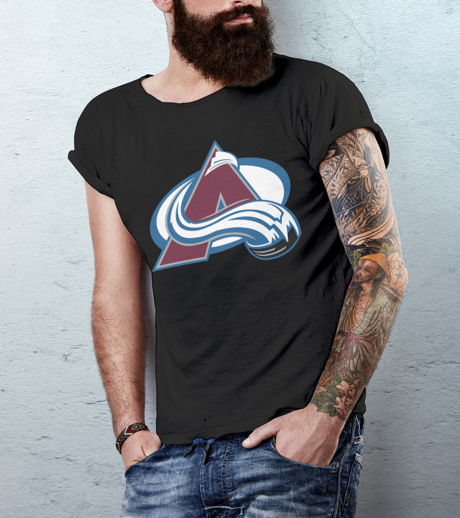 Colorado Avalanche NHL Team Logo Emblem T-Shirt
