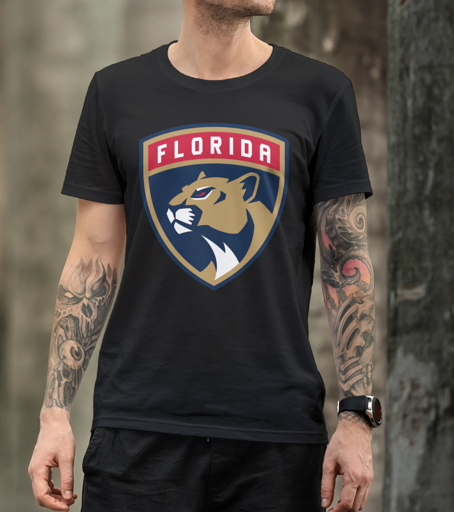 Florida Panthers Logo Bold Head T-Shirt