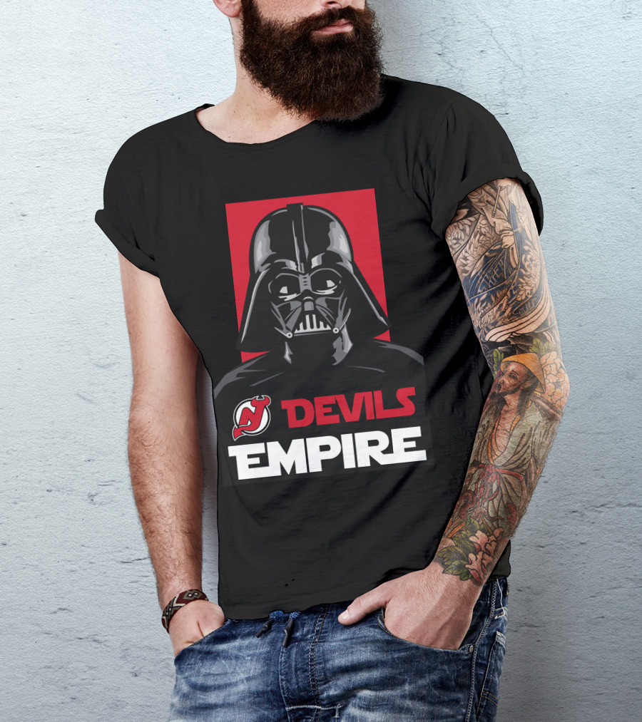 New Jersey Devils Empire Darth Vader NHL T-Shirt