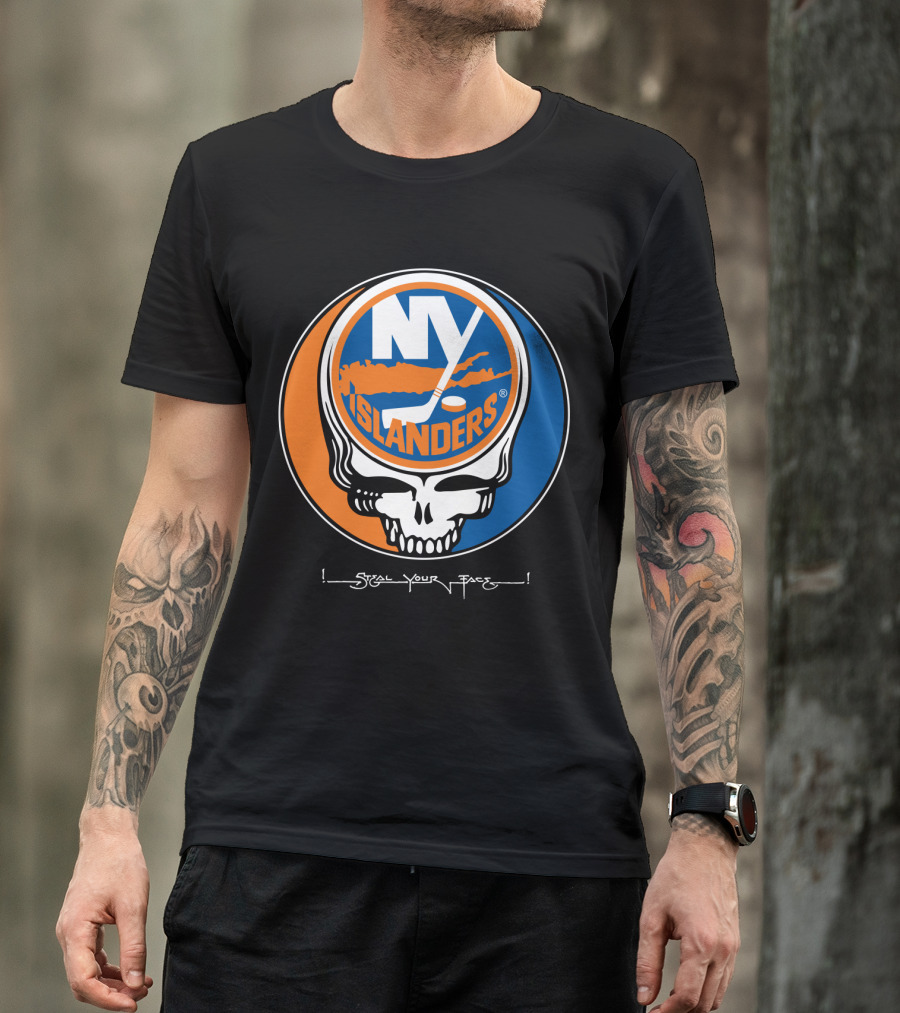 Grateful Dead NY Islanders Steal Your Face T-Shirt