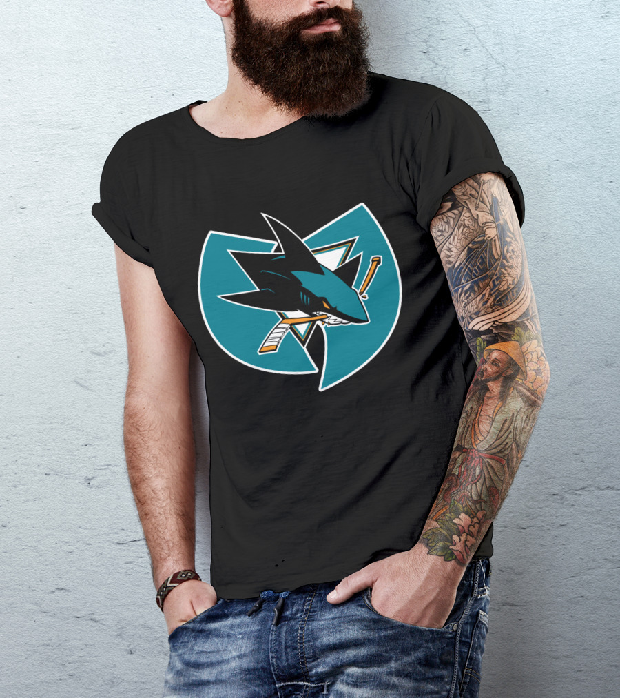 San Jose Sharks Wu-Tang Clan Fusion T-Shirt