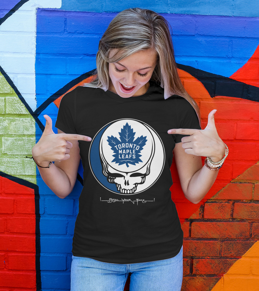 Grateful Dead Steal Your Face Toronto Maple Leafs T-Shirt