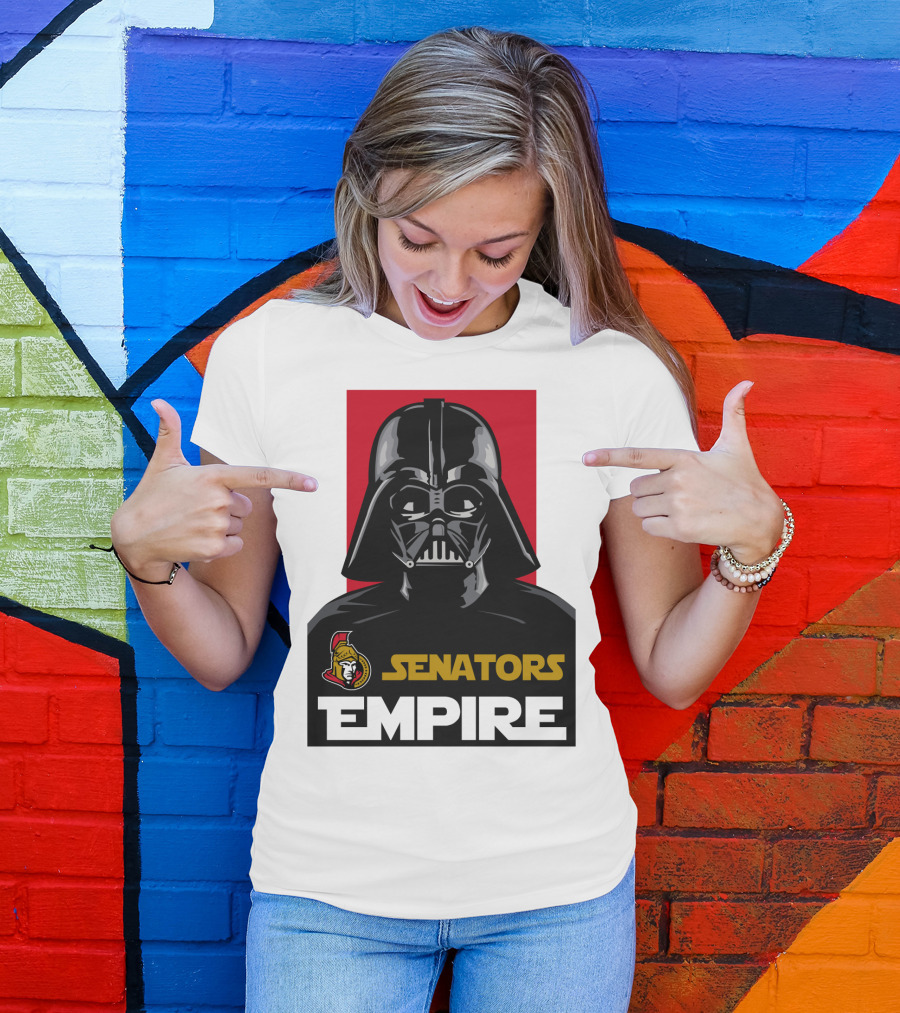 Ottawa Senators Darth Vader Empire NHL T-Shirt