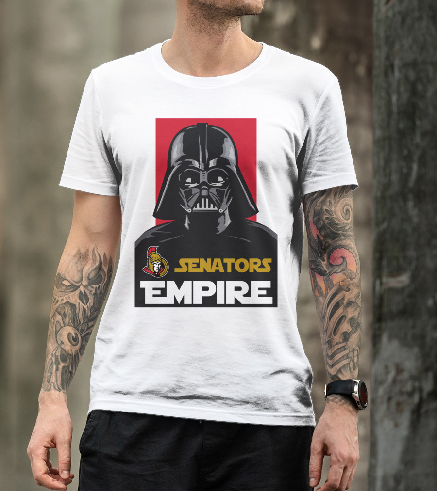 Ottawa Senators Darth Vader Empire NHL T-Shirt