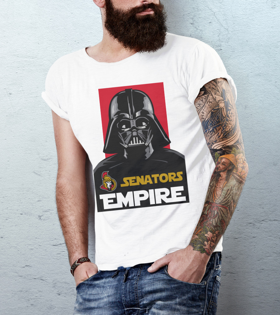 Ottawa Senators Darth Vader Empire NHL T-Shirt