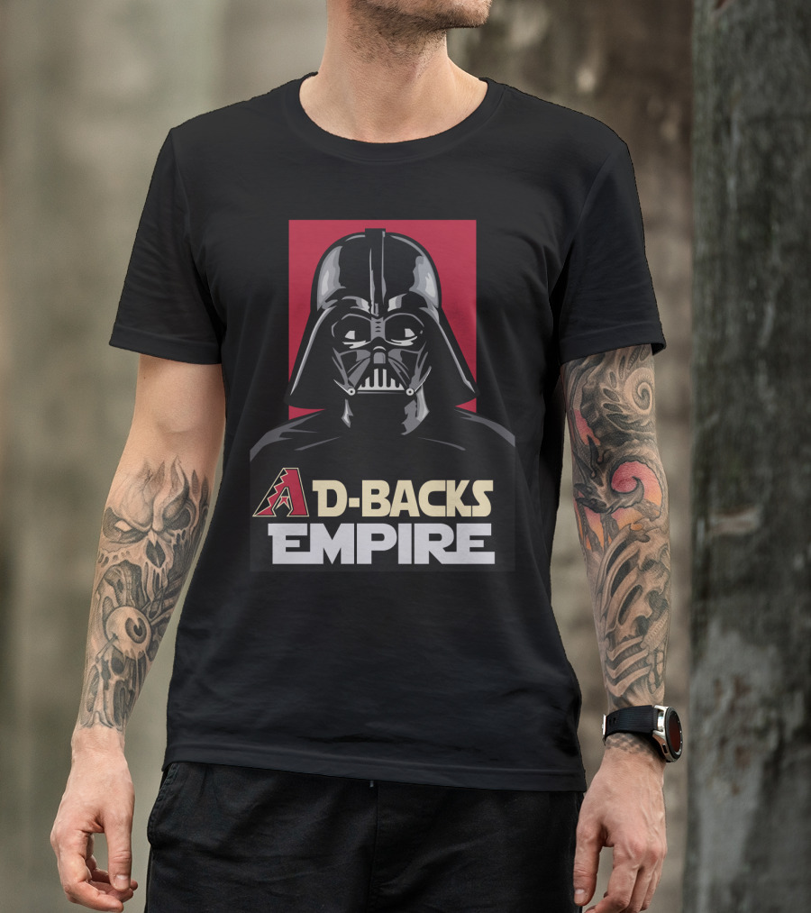 Arizona D-Backs Empire Darth Vader T-Shirt