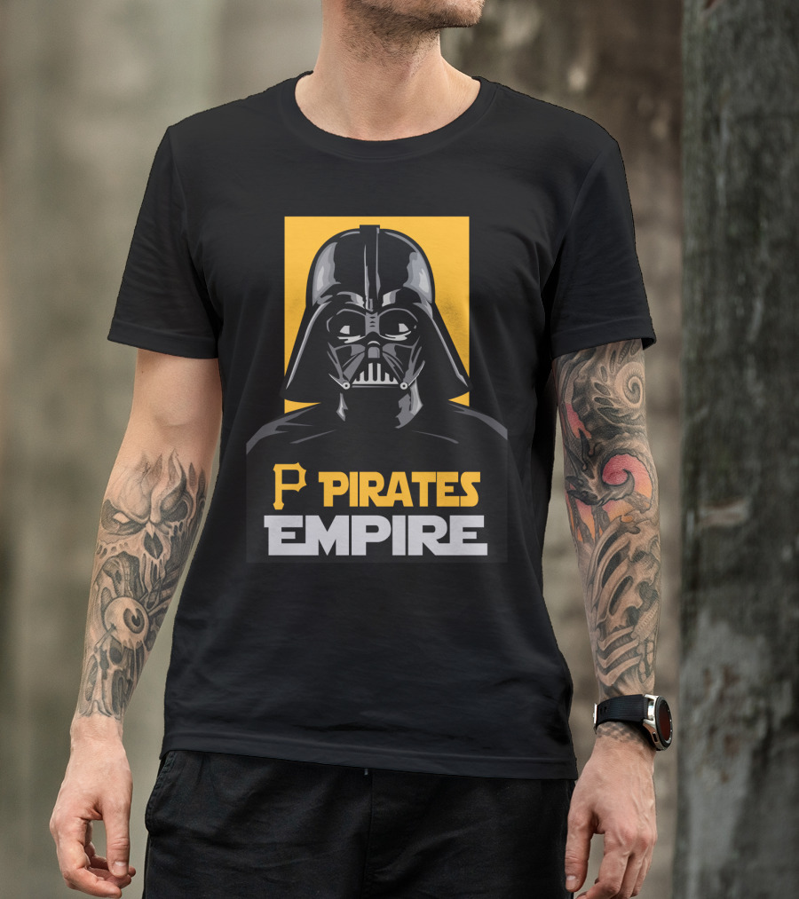 Pittsburgh Pirates Empire Darth Vader Iconic Mashup T-Shirt