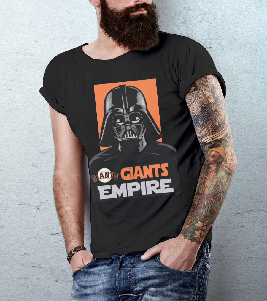 San Francisco Giants Empire Darth Vader Baseball Giants Empire T-Shirt