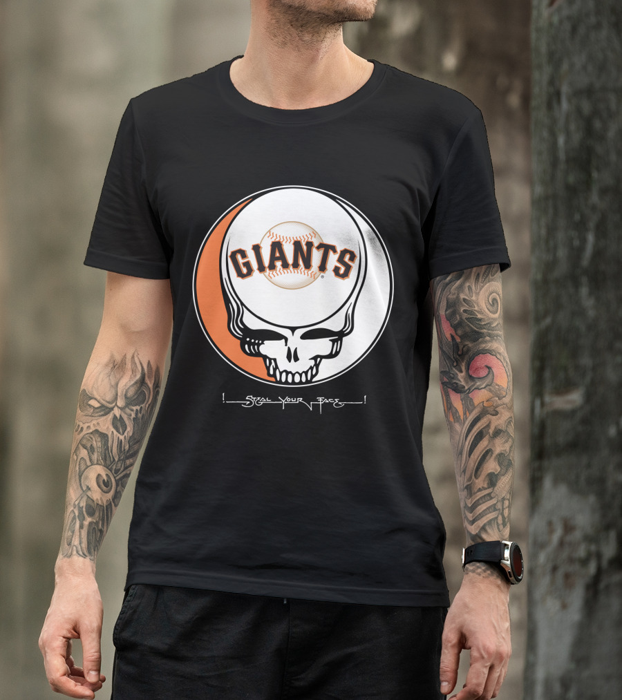 GRATEFUL DEAD San Francisco Giants Steal Your Face T-Shirt