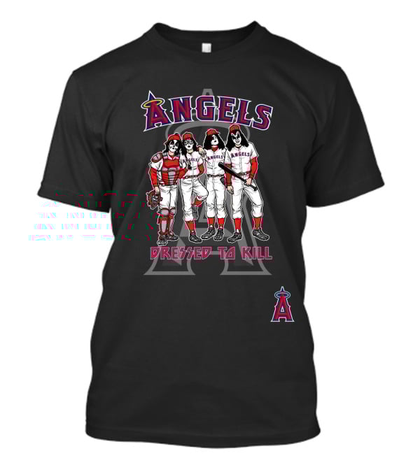 Angels KISS Dressed To Kill Los Angeles Anaheim T-Shirt