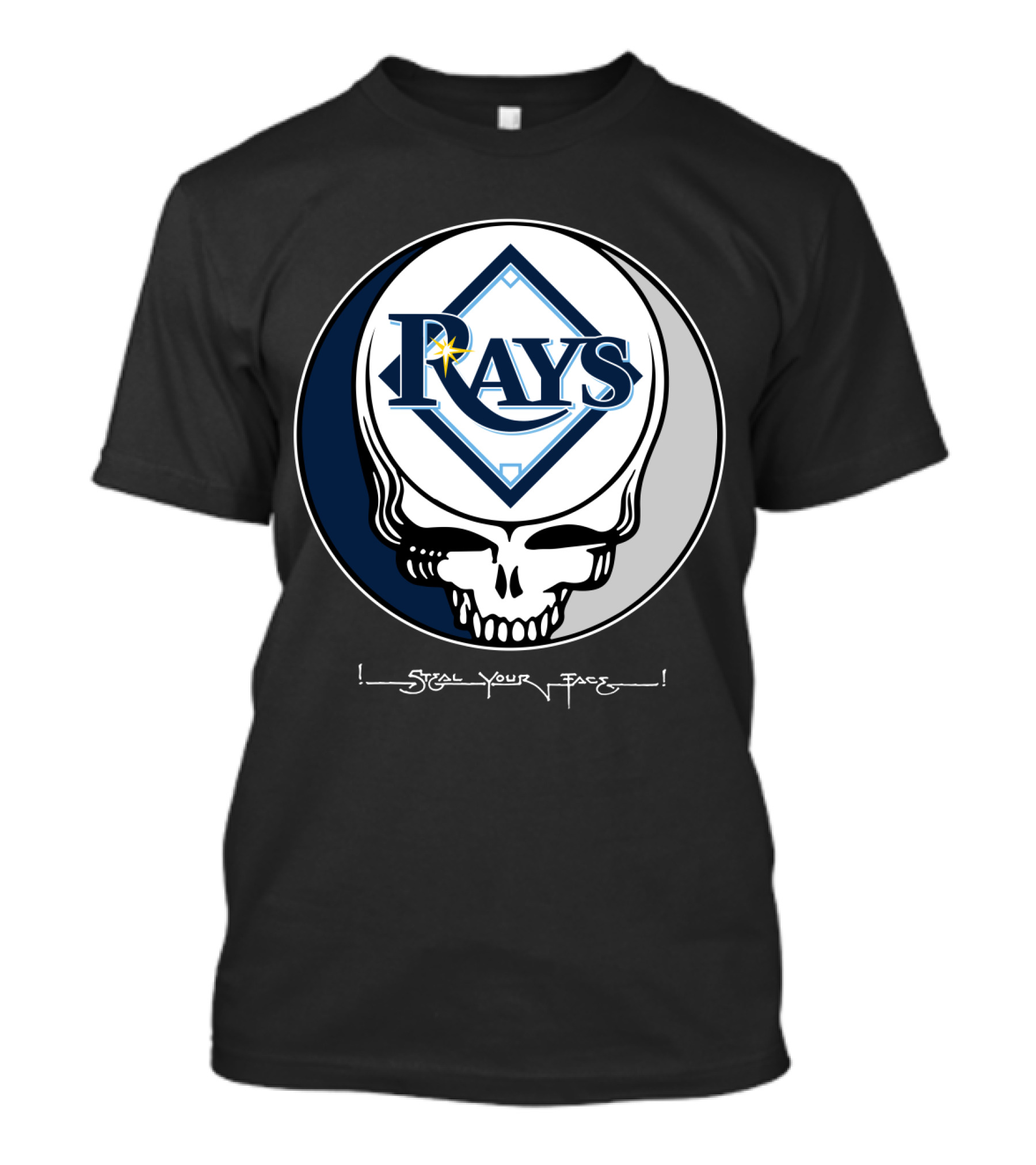 GRATEFUL DEAD Tampa Bay Rays Steal Your Face T-Shirt