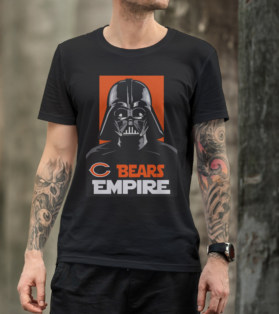 Chicago Bears Empire Darth Vader T-Shirt