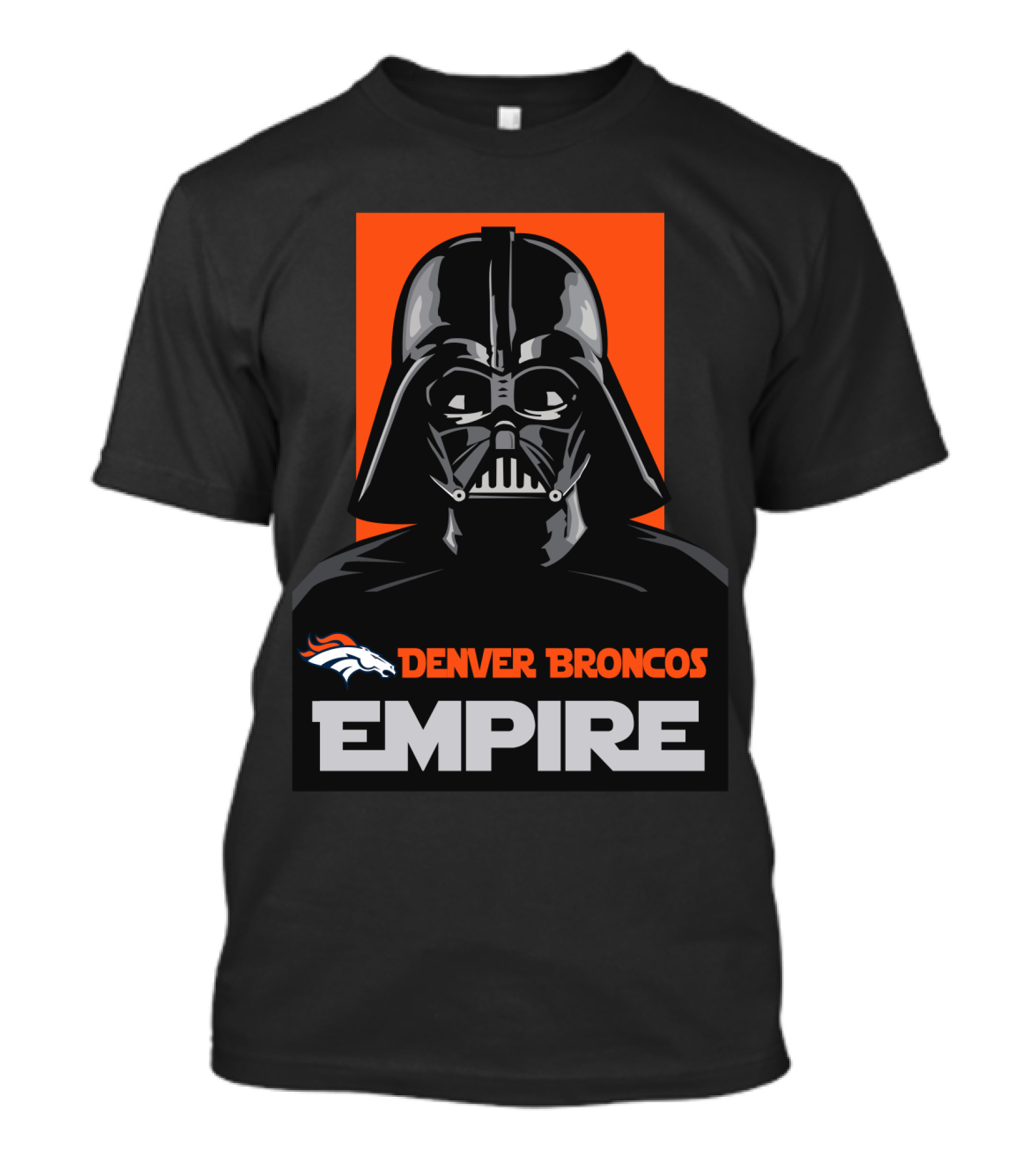 Denver Broncos Empire Darth Vader Broncos T-Shirt