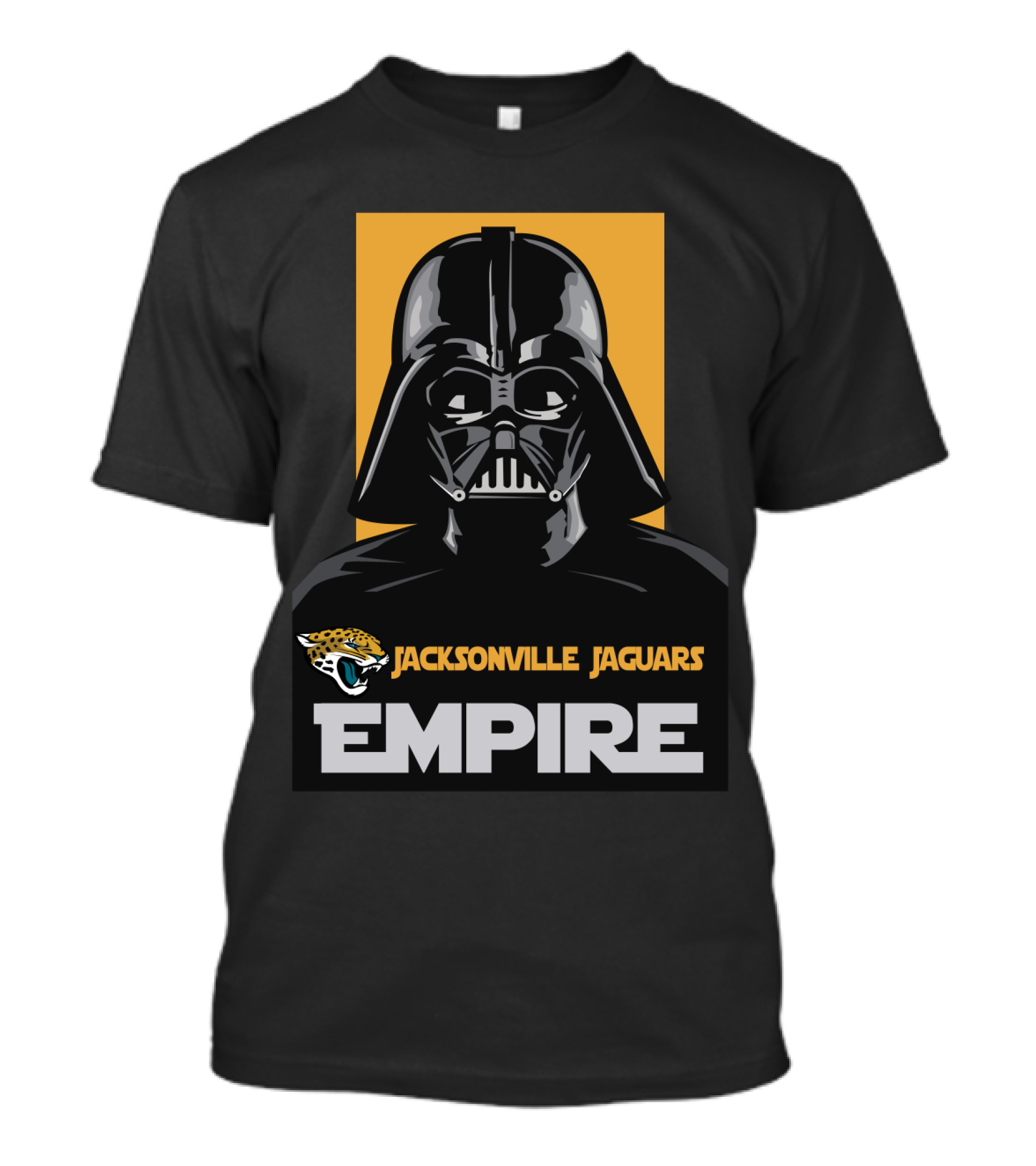 Jacksonville Jaguars Empire Darth Vader Fan T-Shirt