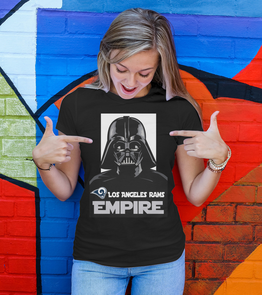 Los Angeles Rams Empire Darth Vader T-Shirt