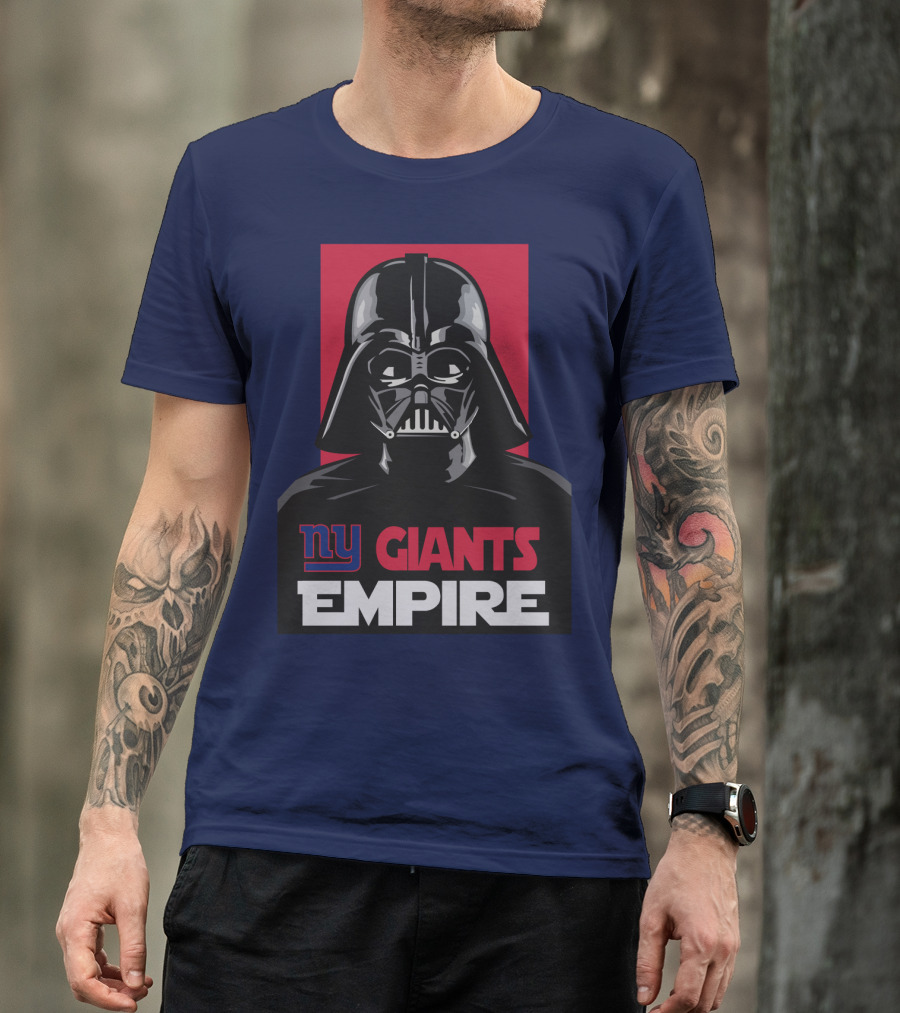 Ny Giants Empire Darth Vader T-Shirt
