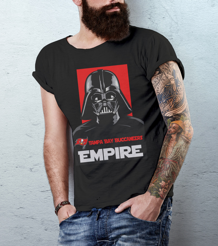Tampa Bay Buccaneers Darth Vader Empire T-Shirt