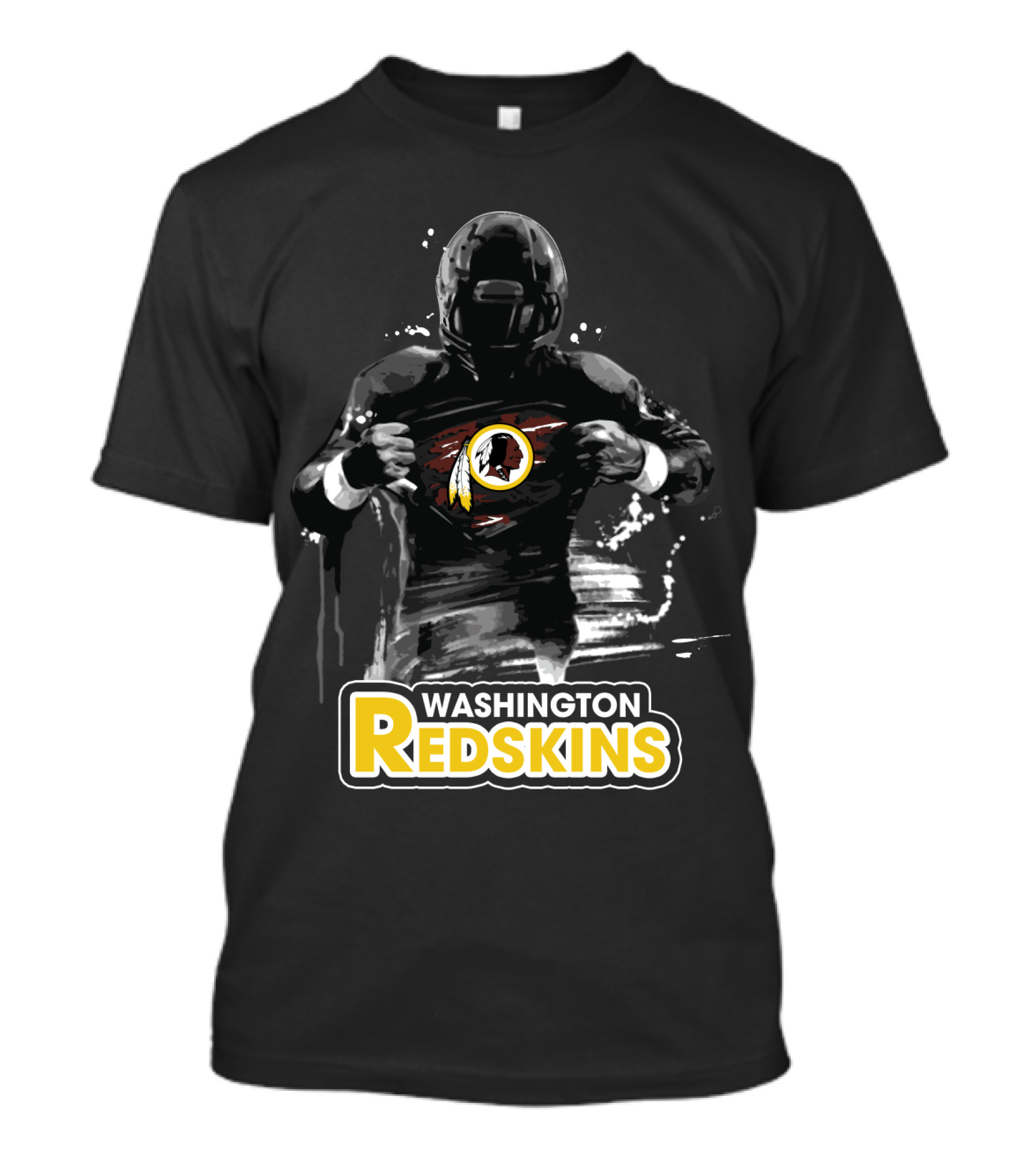 Washington Redskins Football Hero Revealing T-Shirt