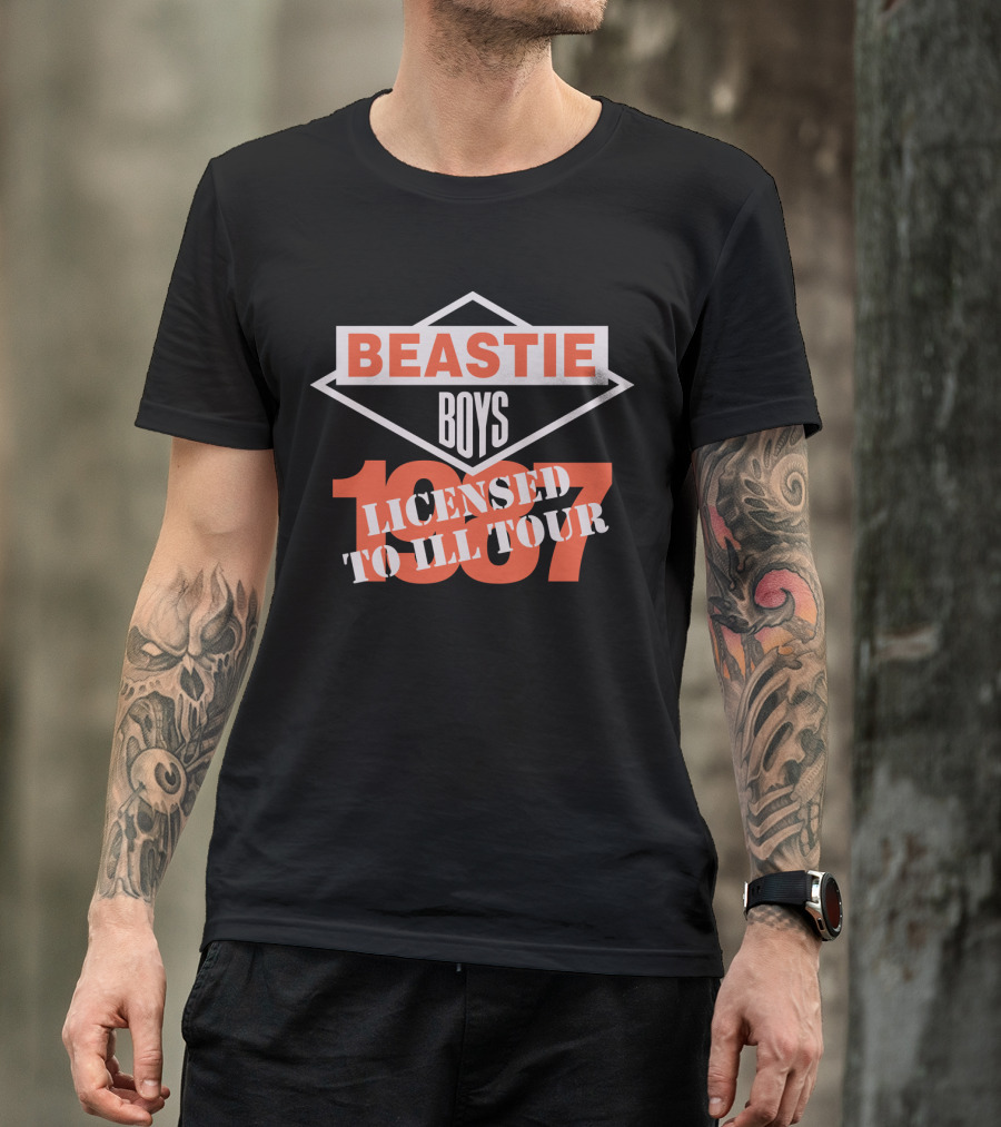 Beastie Boys Licensed To Ill 1987 Tour T-Shirt