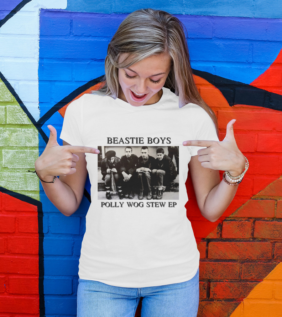 Beastie Boys Polly Wog Stew EP Group Photo T-Shirt