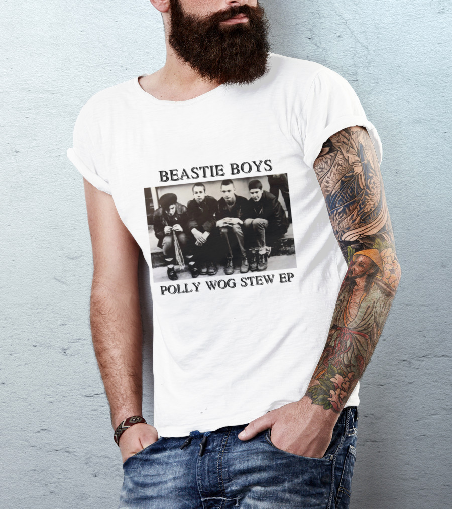 Beastie Boys Polly Wog Stew EP Group Photo T-Shirt