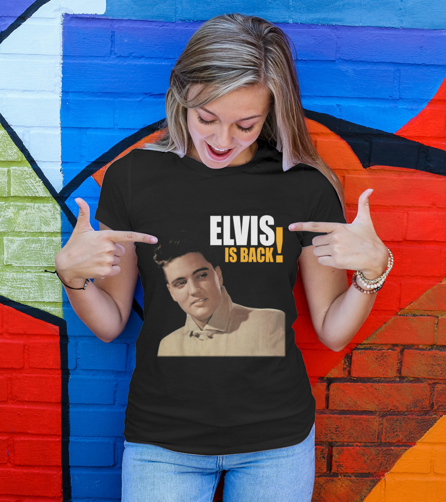 EVPL 01 ELVIS IS BACK T-Shirt