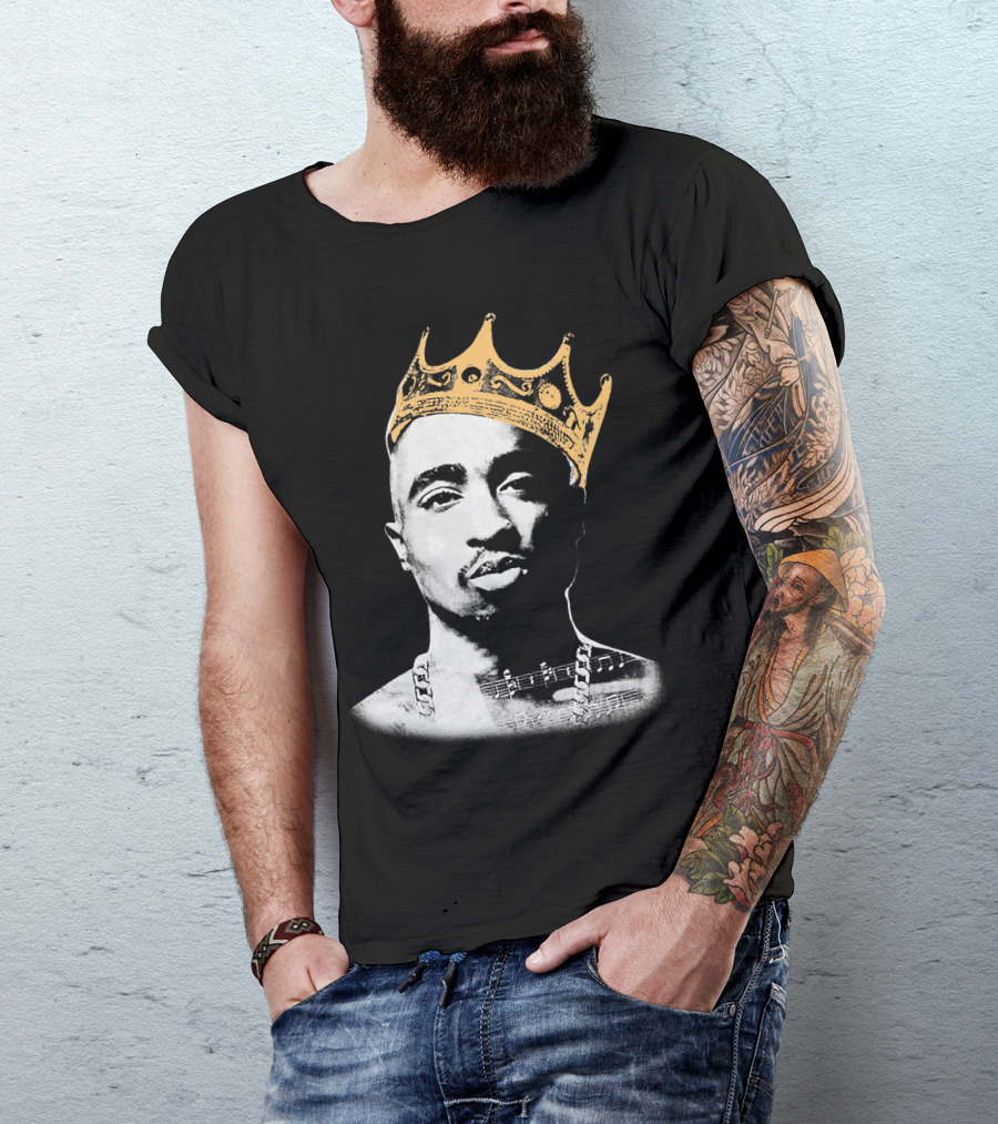 Tpsk Iconic Crowned Portrait T-Shirt